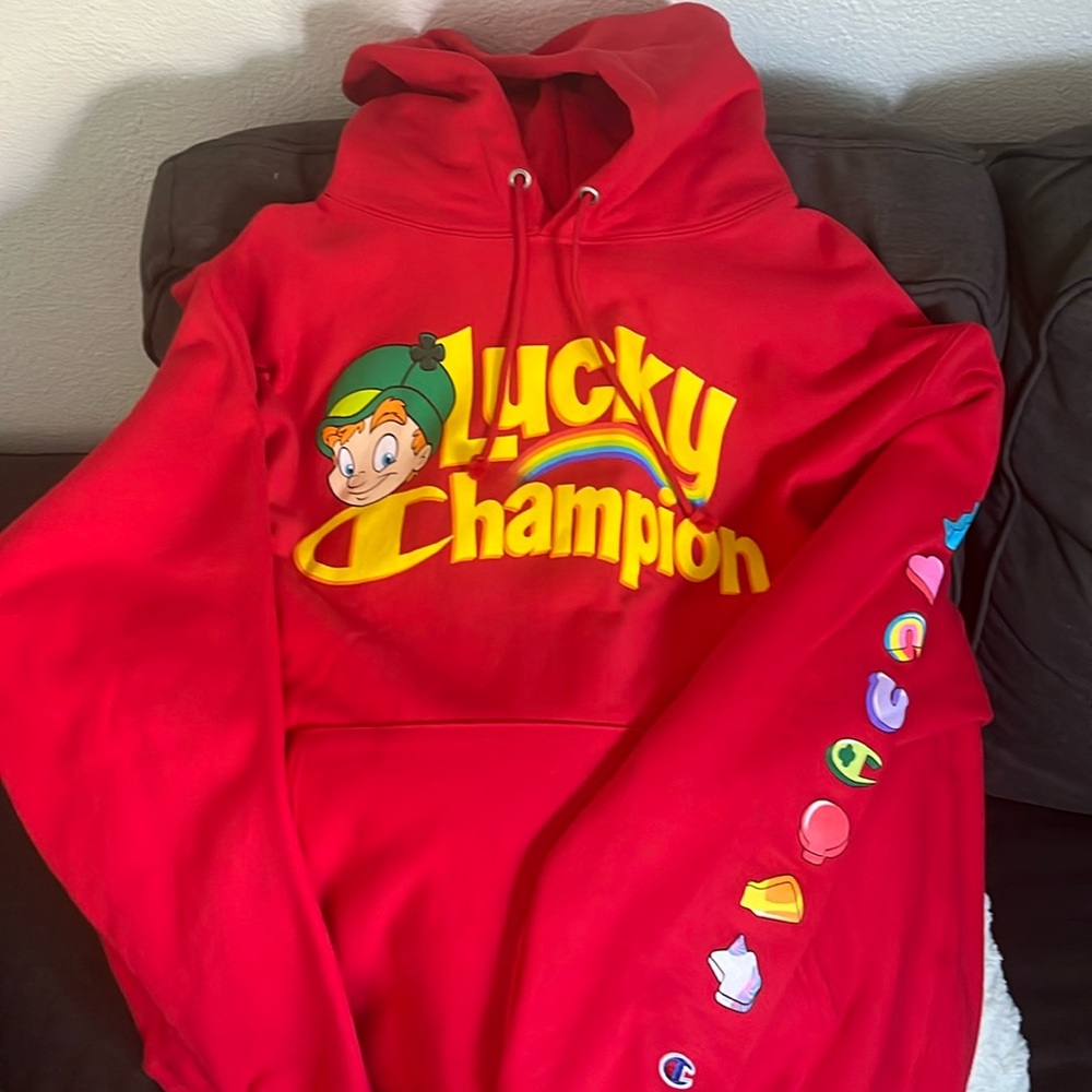 General Mills X Champion lucky charms limited edition hoodie